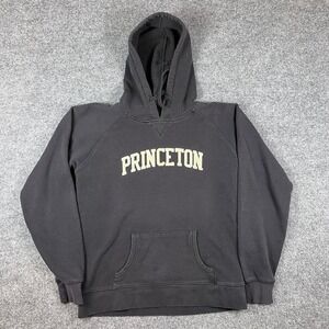 Champion Princeton University Hoodie Sweatshirt Mens M* Black VTG Ivy League
